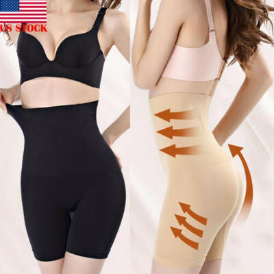 

Womens Tummy Control Shaper Girdle Pants High Waist Shorts Slim Body Lift Shape