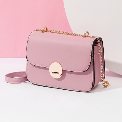 

Small bag female 2019 new tide female bag Korean version of small fragrance PU leather fashion shoulder slung