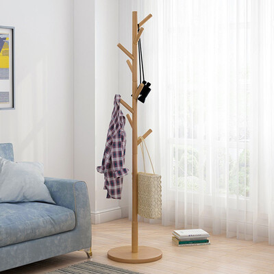 

Gobestart Coat Rack Hanger Floor Bedroom Multi-function Rack Simple Clothes Rack Home