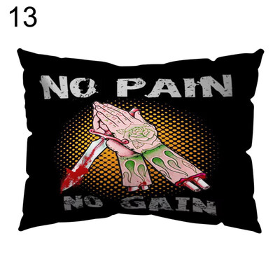 

Letter Flower Love Heart Hand Pillow Case Cushion Cover Sofa Bed Car Cafe Decor