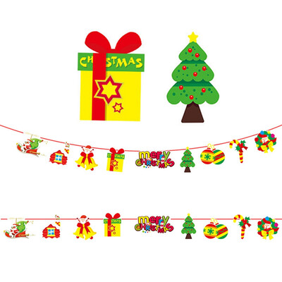 

Christmas Party Decoration Children Birthday Party Dress Up Cartoon Animal Flag