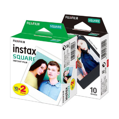 

Fujifilm Instax Square Film 30 Sheets White&Black Edge Instant Film Photo Paper for Fujifilm instax SQUARE SQ20 SQ10 SQ6 Camer