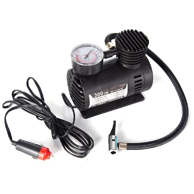 

Car Mini Electric Inflation Pump Portable Tyre Air Inflator 300PSI Auto Compressor Pump for Car Bicycle Motorcycle Basketball