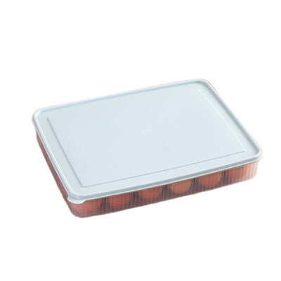 

Refrigerator Egg Storage Box 24 Eggs Holder Food Container Plastic Organizer