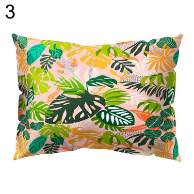 

Tropical Plant Flower Bird Pillow Case Cushion Cover Sofa Bed Car Office Decor