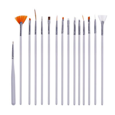 

15pcs Nail Art Lines Painting Pen Brush Set Gel Polish Tips Manicure Tools