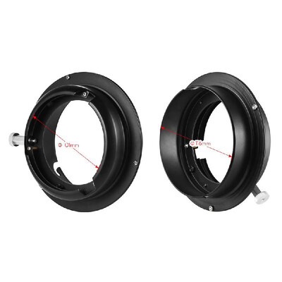 

Andoer Photo Studio Universal 95mm Mini Flash to Bowens Mount Speedring Converter Adapter Ring for Neewer Andoer Godox 180W 250W 3