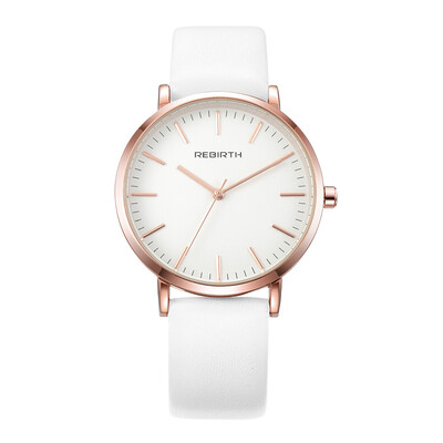 

Cross-border exclusive REBIRTH RE057A quartz waterproof belt watch men&women watches