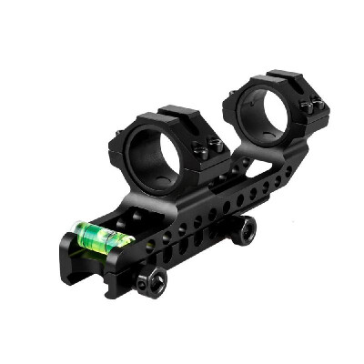 

Dual Ring Scope Mount Caliber 254 mm - 30mm Bubble Level Aluminum Rail Base for Hunting Tools