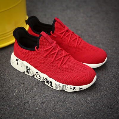 

Happy summer new trend mens shoes Korean students low to help wild sports shoes breathable canvas shoes