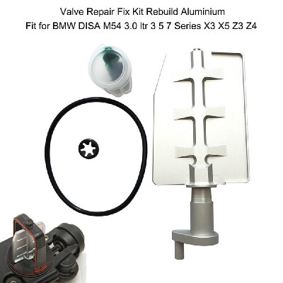 

Valve Repair Fix Kit Rebuild Aluminium Fit for BMW DISA M54 30 ltr 3 5 7 Series X3 X5 Z3 Z4