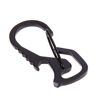 

Outdoor Tools Carabiner Cap Lifter Hex Driver Bottle Opener Keychain Ring