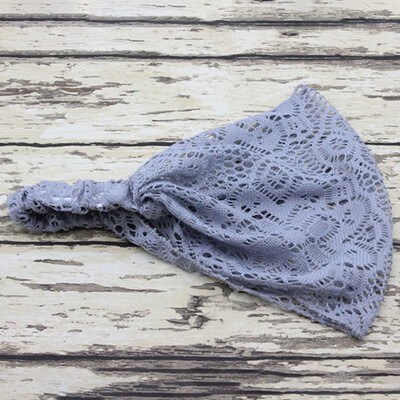 

1PC Women Cute Lace Head Hoop Turban Knotted Headband Bohemian Floral Lace Headband Head Wear Wedding