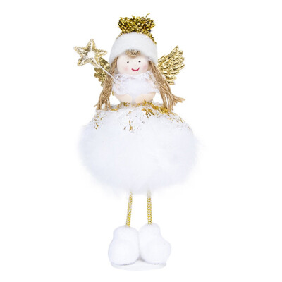 

1pcs Christmas angel Doll Toy christmas Hanging ornament christmas tree Pendant kids new year home table Decoration Ornament