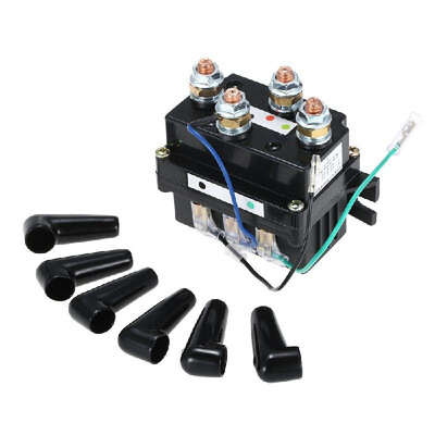 

12V Heavy Duty Winch Solenoid Relay Upgrade Equiv 500A Amp Recovery 4x4 17000lb