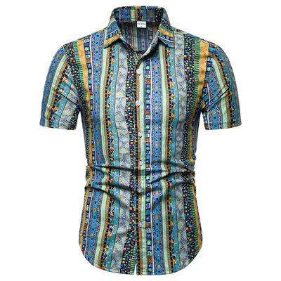 

New Men Short Sleeve Button Down T-shirt Top Slim Fit Casual Dress Summer Shirts