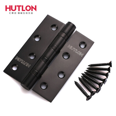 

Hutlon 4 inch stainless steel silent bearing hinge 2 piece htl-02010101 matte black