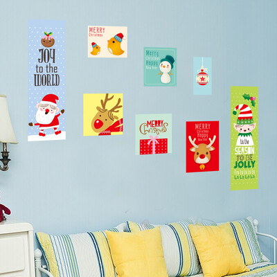 

〖Follure〗Christmas Snowman Removable Home Vinyl Window Wall Stickers Decal Decor
