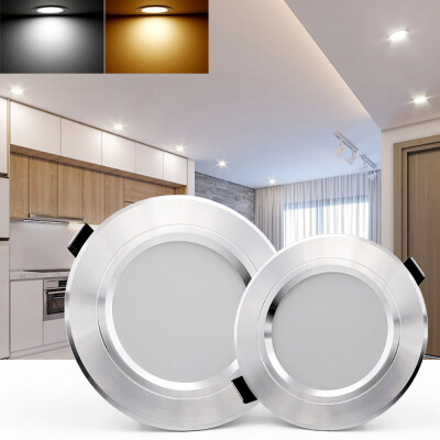 

LED Downlight 12W Aluminum 220V LED Down Light Ceiling Recessed Spot Light Slim Round living room Decor Panel Light