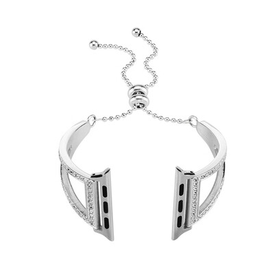 

〖Follure〗Hollow Stainless Girl Retro Bracelet Band Strap For iWatch Series 3 2 1 38mm BK