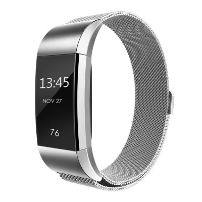 

〖Follure〗Milanese Stainless Steel Watch Band Strap Bracelet For Fitbit Charge 2