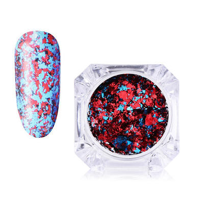 

Foil Paper Nail Art Stickers Decoration DIY Manicure Decal Sequin Ornaments