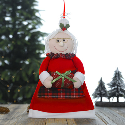 

Tailored Christmas Decorations Paper Towels Old Mans Pendant Home Dress