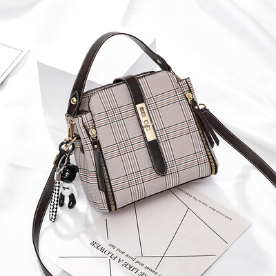 

Summer ladies bucket Ladies Bag Fashion Net red small package foreign style one shoulder bag inclined bag