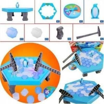 

Mini Child Penguin Trap Icebreaker Puzzle Desktop Knock Ice Block Family Game