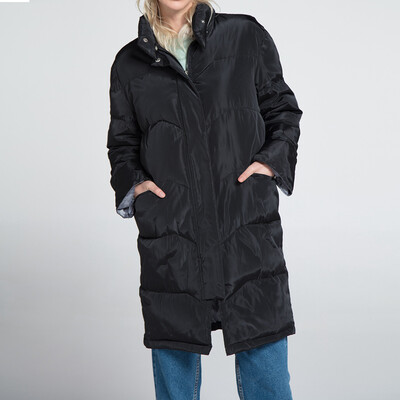 

Roseonmyhand Womens Warm Long Coat Collar Hooded Jacket Slim Winter Parka Outwear Coats