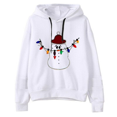 

Tailored Fashion Women Casual Loose Long Sleeve Christmas Print Sweatshirt Tops