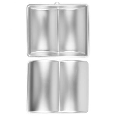 

Greensen Aluminium alloy Book Shape Cake Mold Non-stick Baking Accessory Decorating DIY Tool