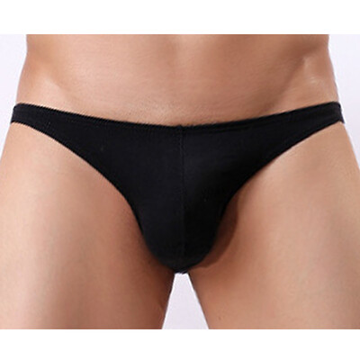 

Mens Sexy Low Rise G-String Boxer Briefs Thong Breathable T-Back Underwear New