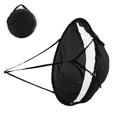 

108cm Diameter Downwind Popup Kayak Sail Spring Frame Kayak Wind Sail Kayak Accessories for Adventure