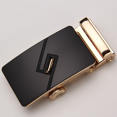 

Genuine Mens Belt Head Belt Buckle Leisure Belt Head Business Accessories Automatic Buckle Width 35CM luxury fashion