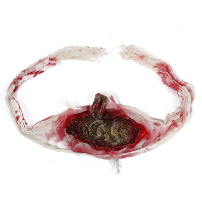

Halloween blood bandage Large Intestine Death Baby Waist Bandage Tricky Scary Props for Haunted House Bar KTV Decorations