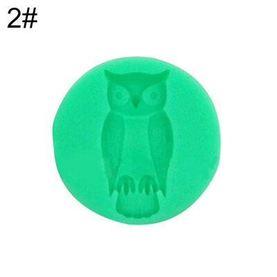 

Halloween DIY Spider Pumpkin Owl Silicone Baking Mold Fondant Cake Cutter Tool