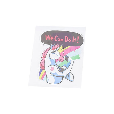 

Rainbow Unicorn Car Motorcycle Bicycle Skateboard Laptop Luggage Vinyl Sticker Graffiti Laptop Luggage Decals Bumper Stickers