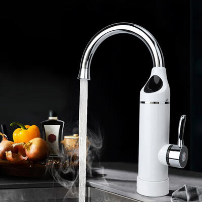 

Greensen Electric Heating Water Tap Instant Hot Water Faucet Home 220-250V EU Plug White