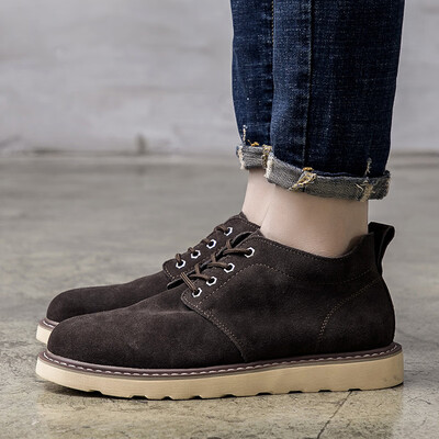 

Martin shoes comfortable foam soft bottom casual fashion suede round head Martin Martin shoes waterproof wear-resistant high boots