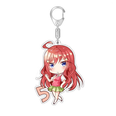 

CAR-TOBBY Anime Five-part Flower Wedding Animation Nakano Acrylic Keychain Pendant