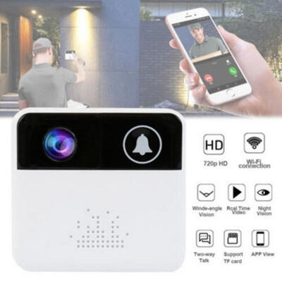 

Wireless Wifi Smart Doorbell Durable Intercom HD Video IOSAndroid Compatible