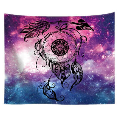 

Hanging Wall Tapestry Printed Blanket Carpet Yoga Beach Mat Home Art Decor