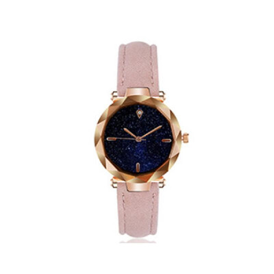 

Automatic Mechanical Distinctive Leather Strip Steel Clasp Quartz Watch Plush Band