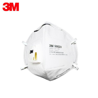 

3M 9002V 25 Pieces Particulate Respirator KN90 Head-mounted Masks with Breathing Valve Aganist PM25 Smog-proof Dust-proof Mouth-m