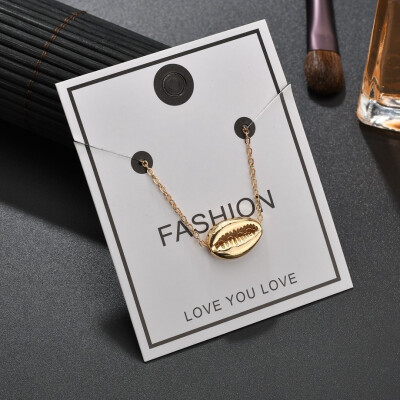 

Alloy Necklace Hollow Heart Pendant Pearl Gold Necklace Female Fashion Jewelry Sweet Temperament Wedding Party Girl Jewelry