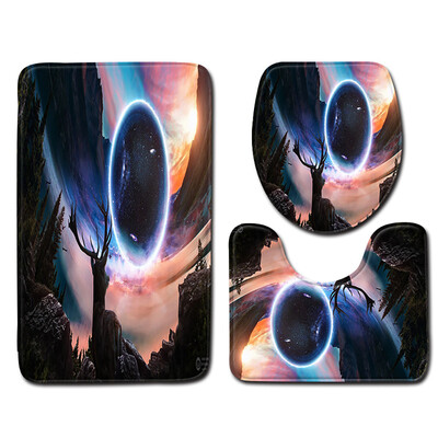 

〖Follure〗3pcs Non-Slip Bath Mat Bathroom Kitchen Carpet Doormats Decor