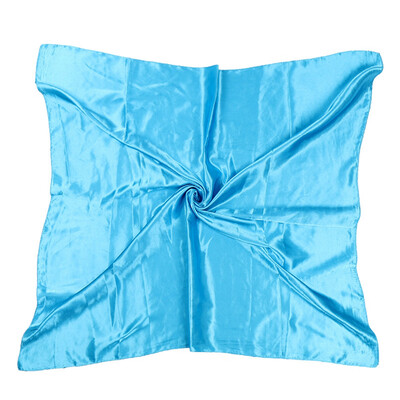 

Fashion Faux Silk 90 Cent Solid Square Scarf 2019 New Solid Office Ladies Hijab Wraps And Headband Muslim Crumpled Scarves Femme