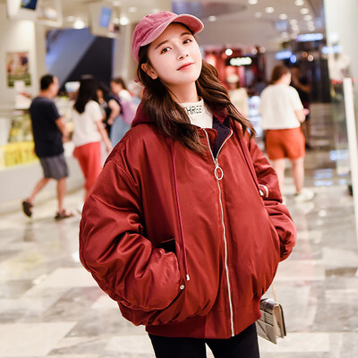 

Toponeto Women Solid Casual Thicker Winter Warm Jacket Short Overcoat