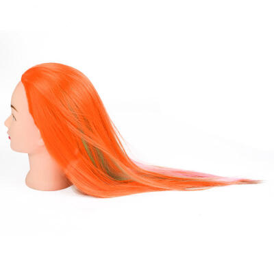 

Greensen Hairdressing Training Styling Practice Colors Wig Dummy Mannequin Head with Hair